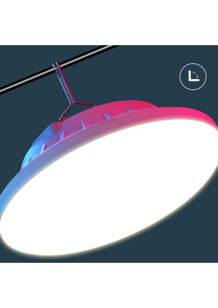 V62 120 Led'ler Ufo Şarj Edilebilir Işık Ev Acil Ampul Açık Kamp Gece Pazarı Stall Işık (Yurt Dışından)