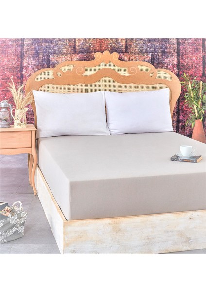 Çift Kişilik Penye Lastikli Çarşaf 140 x 200 cm