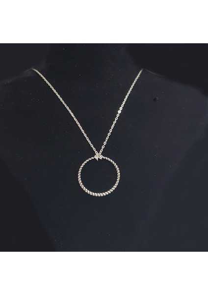 TS001533 Yous Les Jours (Gündelik) Çember 925 Ayar Gümüş H.ürün Unisex Kolye 48 cm modelleri