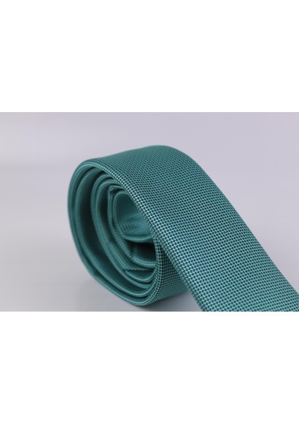 1.kalite Özel Desenli Kravat Mendil Seti - Yeşil fiyatları