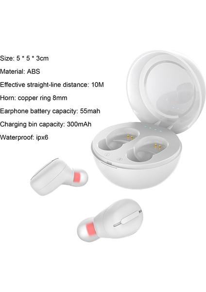 Bluetooth Uyumlu Ergonomik Kulaklık - Beyaz (Yurt Dışından) modelleri