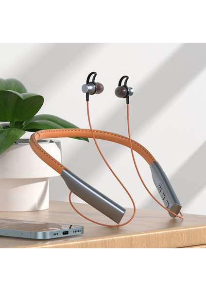 Bluetooth Uyumlu Ergonomik Kulaklık - Kahverengi (Yurt Dışından) fırsatları