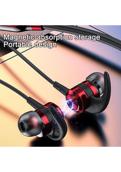 Bluetooth Uyumlu Ergonomik Kulaklık - Kırmızı (Yurt Dışından) fırsatları