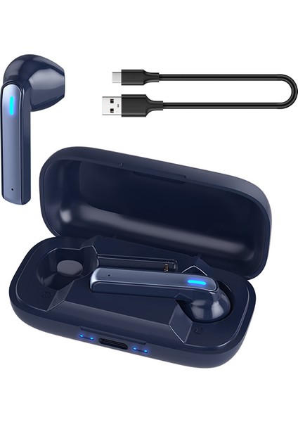 Bluetooth Uyumlu Ergonomik Kulaklık - Koyu Mavi (Yurt Dışından) modelleri