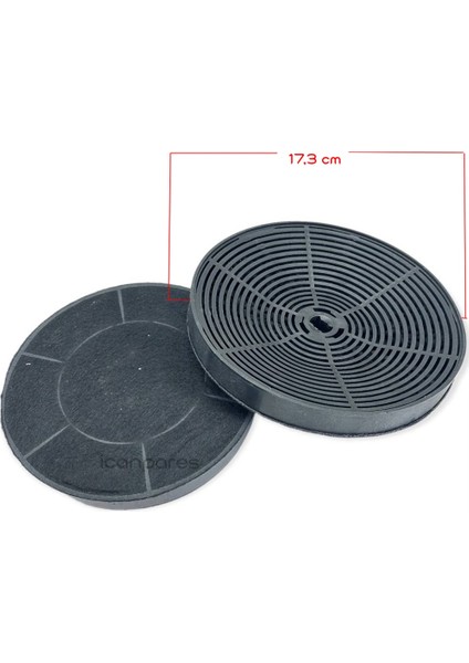 Amphora CK10N 90X 4pb Aspiratör Karbon Filtresi fırsatları