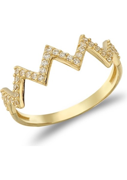 14 Ayar Altın Eklem Yüzük