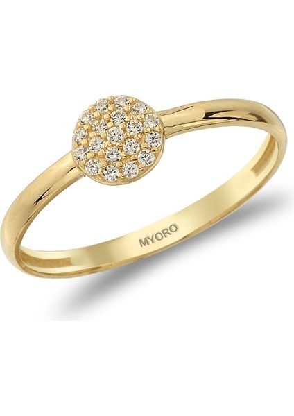 14 Ayar Altın Karpuz Modeli Eklem Yüzük