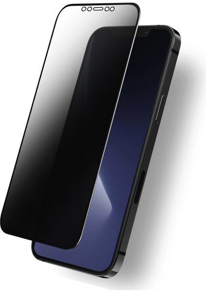 Apple iPhone 12/12 Pro Privacy Hayalet Temperli Cam Ekran Koruyucu