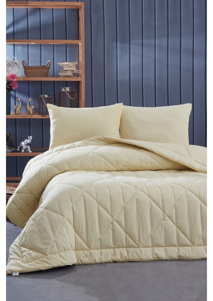 Çift Kişilik %100 Pamuk Kumaş Silikon Dolgulu Yorgan /g4