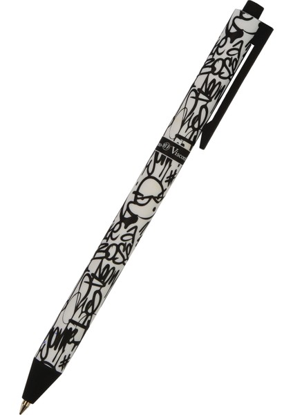 'Artclick' Tükenmez Kalem -Mavi- 0.5 mm Grafiti