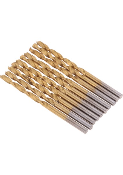 Titanyum Kaplamalı Hss Matkap Uçları Set 50 Parça Plastik Ahşap Metal Kiti 1.0-3.0mm 1.0mm-3.0mm (Yurt Dışından)