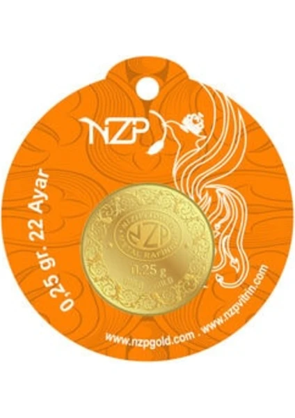 NZP Gold 0.25 Gram 22 Ayar Altın