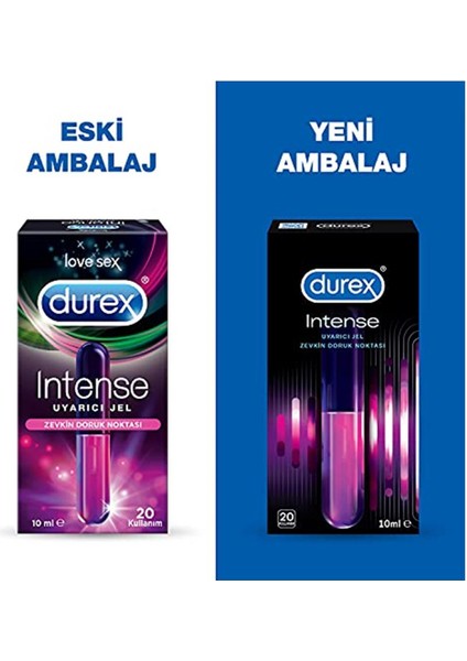 Intense Uyarıcı Jel, 10 ml 1 Paket (1 x 10 Ml)