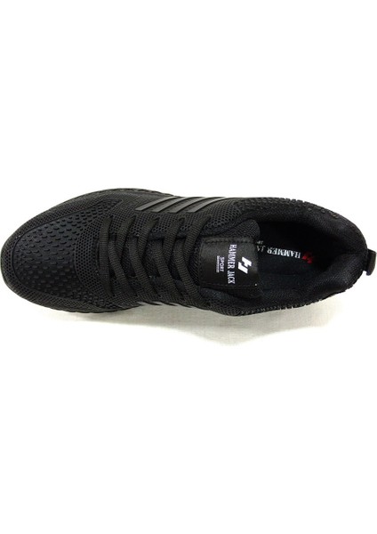 Siyah Sneakers Bağcıklı Spor Ayakkabı