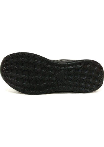 Siyah Sneakers Bağcıklı Spor Ayakkabı