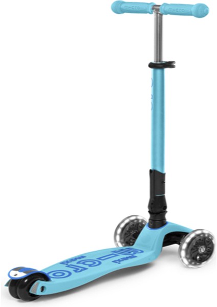 Maxı Mıcro Deluxe Foldable Brıght Blue (Led) Çocuk Mavi Scooter MCR.MMD092