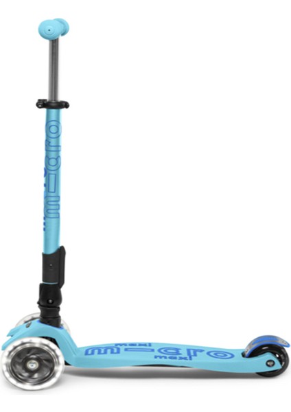 Maxı Mıcro Deluxe Foldable Brıght Blue (Led) Çocuk Mavi Scooter MCR.MMD092