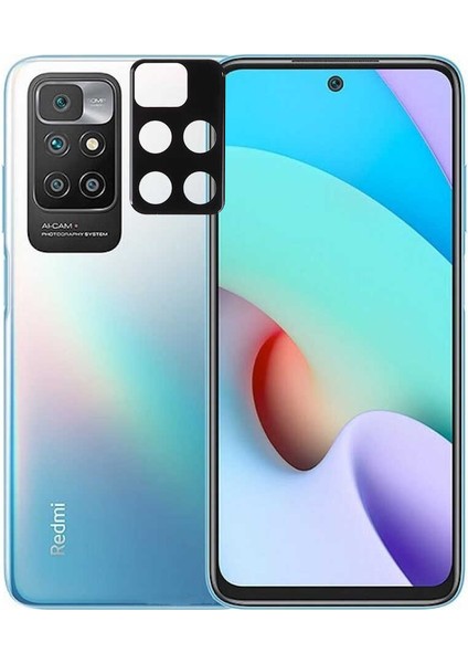Xiaomi Redmi 10 Zore 3D Kamera Camı Koruyucu