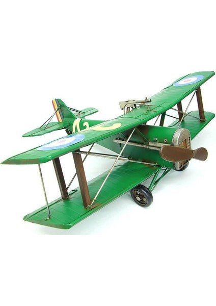 Metal Uçak Çift Kanatlı Biblo Dekoratif Hediyelik fiyatları