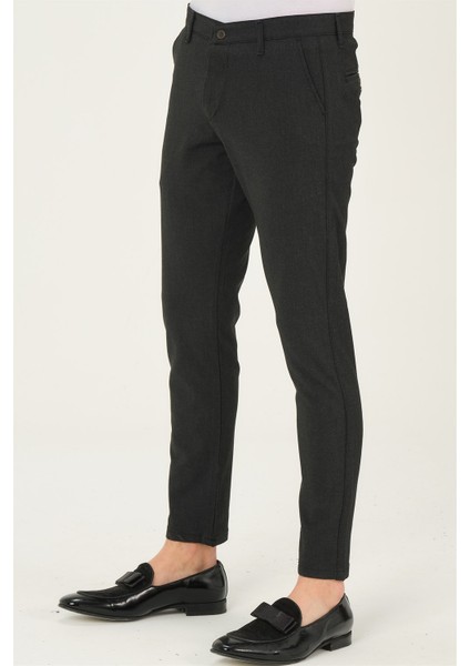 P2021 Dewberry Dezzy Erkek Pantolon-Füme