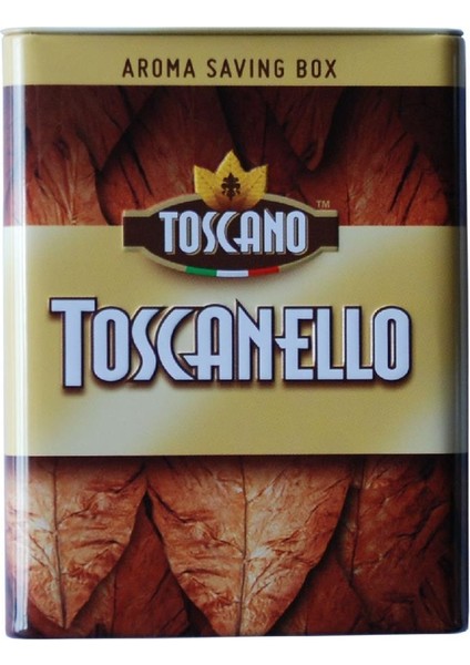Toscanello Metal Kılıf 5 Adet Kapasiteli Şık Tasarım 94 x 69 x 23 mm