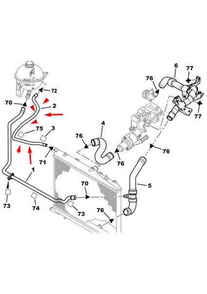 Yedek Su Depo Hortumu