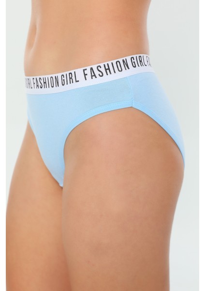 Renkli Kadın Desenli 6'lı Bikini Külot