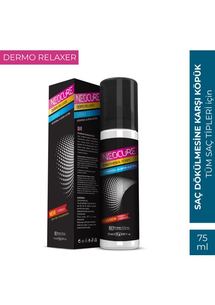 Dermo Clean Neocure Saç Ekimi Sonrası Panthenol Köpük 75 ml