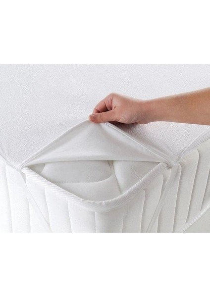 Fenomenbed 50 x 80 cm Lastikli Yatak Koruyucu Sıvı Geçirmez Havlu Alez