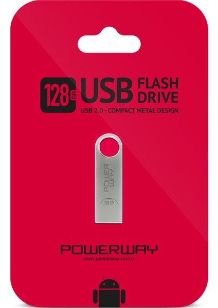 128 GB Metal Flash Bellek Metal Tasarım Usb Bellek The Latest Tecnology Chipset Data Traveler