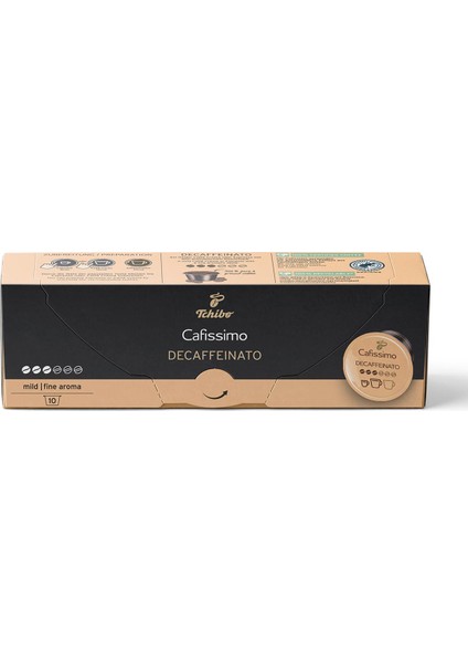 Cafissimo Caffè Crema Decaffeinato 80 Adet Kapsül Kahve - Avantajlı Paket