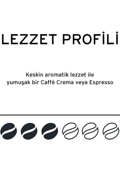 Cafissimo Caffè Crema Decaffeinato 80 Adet Kapsül Kahve - Avantajlı Paket