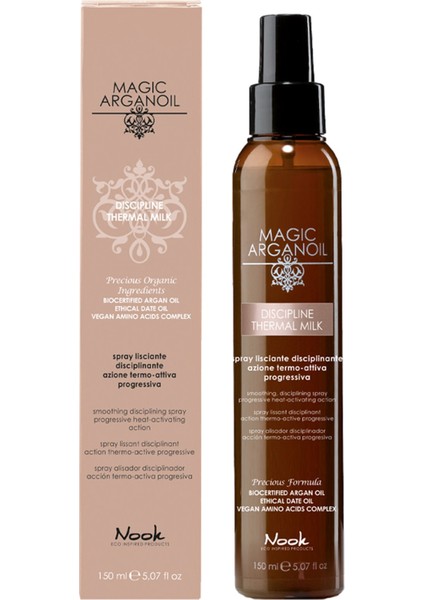 Gözenekli Saçlar Için Isıya Karşı Koruyan Süt 150 ml (Vegan) Magıc Argan Oıl