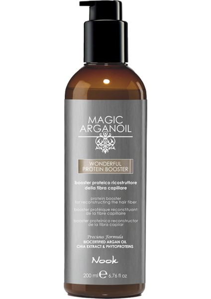 Yıpranmış Gerilmiş Yetersiz Beslenen Saçlar Için Protein 200 ml (Vegan) Wonderful Serisi