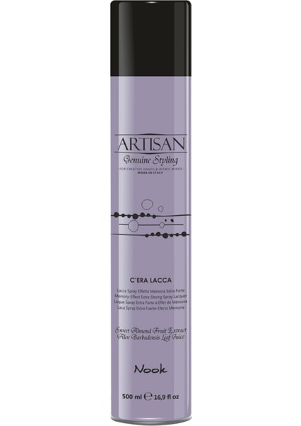 Ekstra Güçlü Şekillendirici Sprey 500 ml (Vegan) Artısan Seri