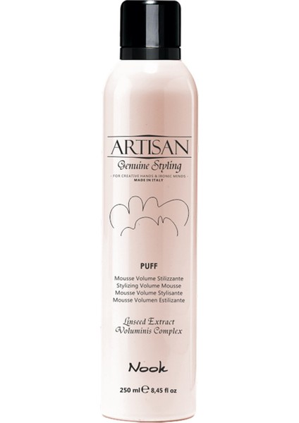 Hacim Kazandıran Şekillendirici Köpük 250 ml (Vegan) Artısan Seri