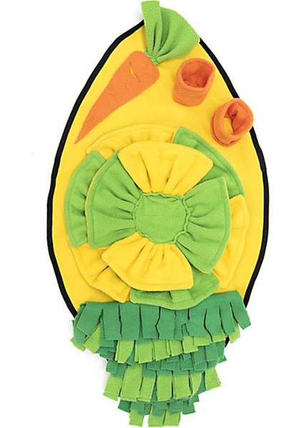 Yuvarlanma Bulmaca Zenginleştirme Oyuncaklar Keskin Eğitim Snuffle Mat Kedi Köpekler İçin 70 x 40 cm. (Yurt Dışından) modelleri