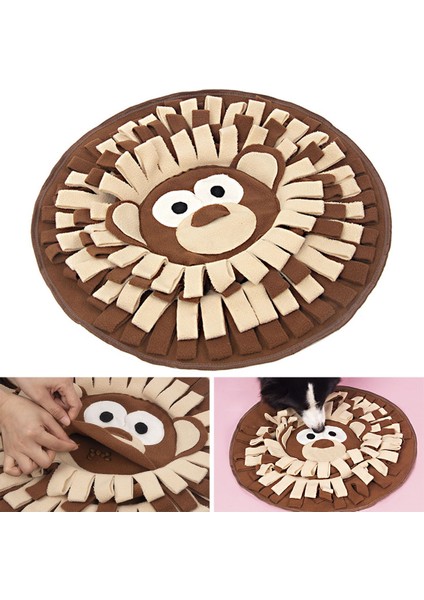 Snuffle Paspaslar Besleme Oyunları, Kediler Köpekleri İçin Doğal Yemek Becerilerini Teşvik Ediyor 50 x 50 cm. (Yurt Dışından)