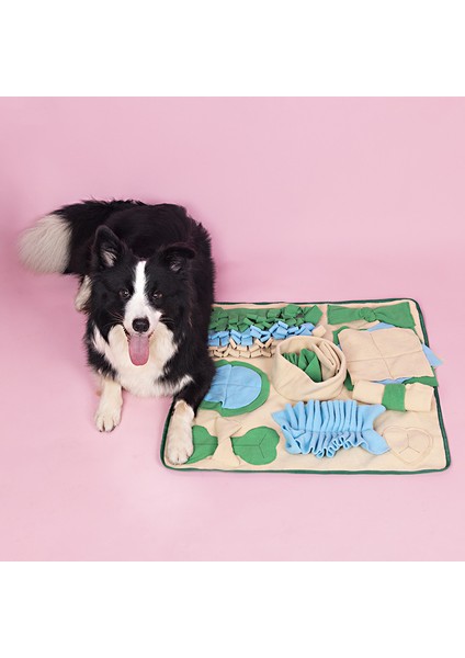 Snuffle Mat Besleme Mat Mini Tedavi Bulmacalar Oyuncaklar İçin Kediler Köpekler 60 x 60 cm. (Yurt Dışından) indirimleri