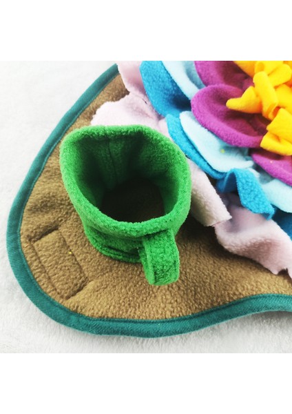 Interaktif Bulmaca Besleme Mat Zenginleştirme Oyuncaklar Snuffle Mat Yavaş Besleyici Kediler Köpekler İçin 45 x 45 cm. (Yurt Dışından) fırsatları