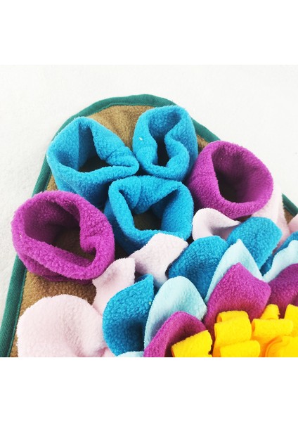 Interaktif Bulmaca Besleme Mat Zenginleştirme Oyuncaklar Snuffle Mat Yavaş Besleyici Kediler Köpekler İçin 45 x 45 cm. (Yurt Dışından) indirimleri