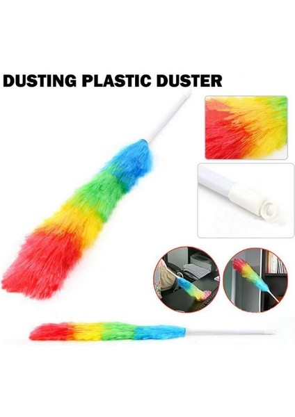 Mastercar Anti Statick Toz Alma Tüy Toplama Püskülü Renkli Duster Fırça