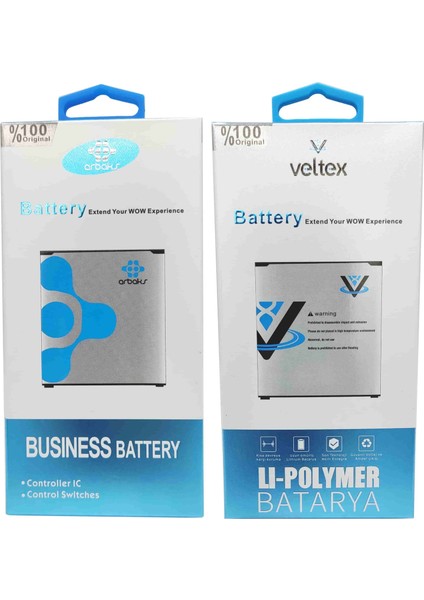 Vestel Venüs V20 Batarya Güçlendirilmiş Amper Arbaks Veltex