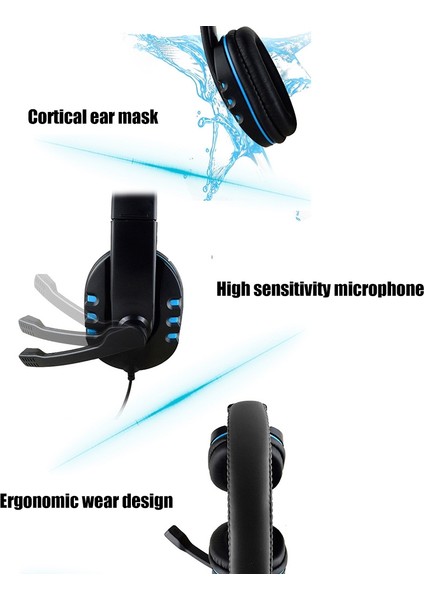 Subwoofer Mikrofonlu Oyun Kulaklığı (Yurt Dışından)
