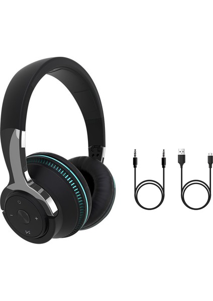 Kulak Üstü Uzun Pil Ömürlü Bluetooth Özellikli Kablosuz Oyun Kulaklığı (Yurt Dışından)