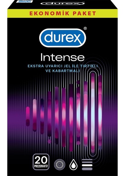 Intense Prezervatif 20'li