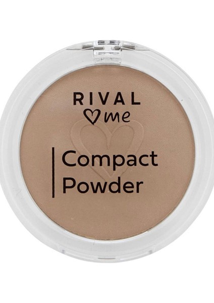 EKS Ticaret Rival Loves Me Kompakt Pudra No:04 Sand 10 G