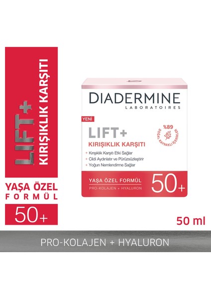 Lift+ 50+Gündüz Kremi 50 ML
