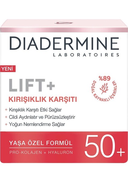 Lift+ 50+Gündüz Kremi 50 ML