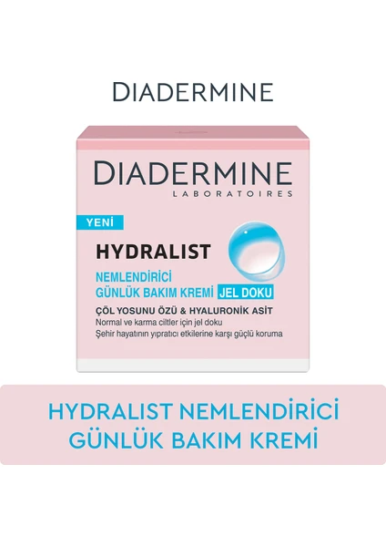 Hydralist Nemlendirici Bakım Kremi Jel Doku 50 ML